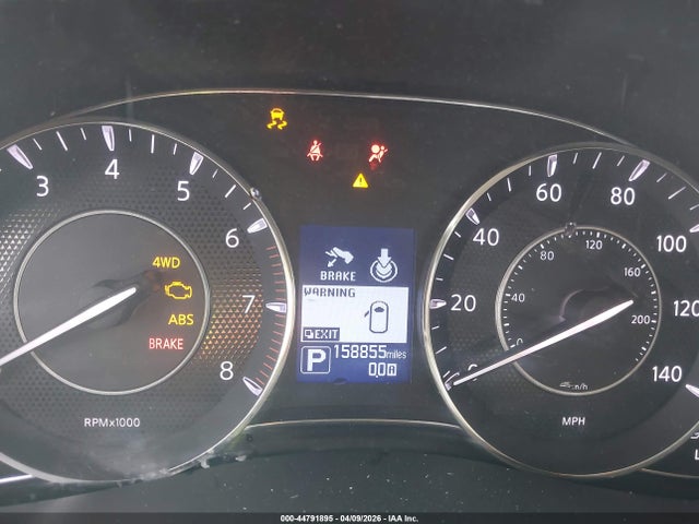 2017 Nissan Armada Sv მანქანა იყიდება აუქციონზე, vin: JN8AY2NC5H9503613, აუქციონის ნომერი: 44791895