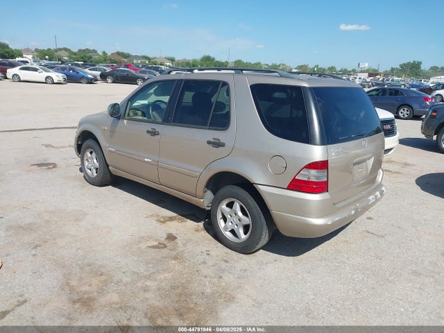 Auction sale of the 2001 Mercedes-benz Ml 320, vin: 4JGAB54E81A282610, lot number: 44791946