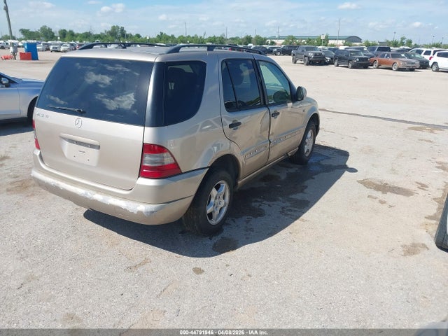 Auction sale of the 2001 Mercedes-benz Ml 320, vin: 4JGAB54E81A282610, lot number: 44791946