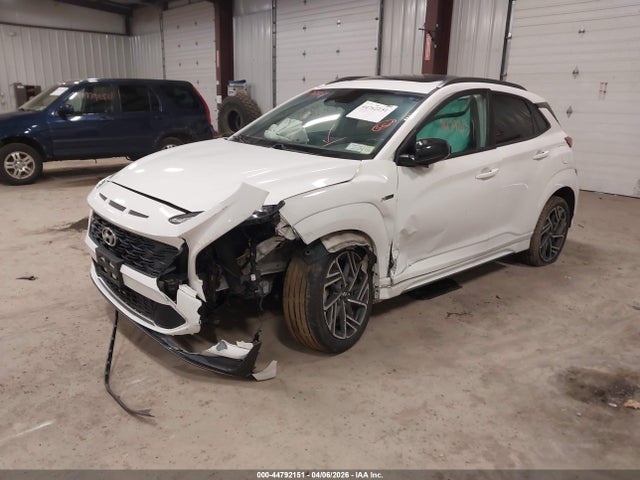 2023 Hyundai Kona N Line მანქანა იყიდება აუქციონზე, vin: KM8K3CA30PU013002, აუქციონის ნომერი: 44792151