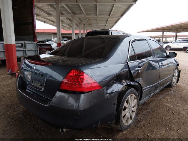 44792169 :رقم المزاد ، 1HGCM66337A008296 vin ، 2007 Honda Accord 3.0 Lx مزاد بيع