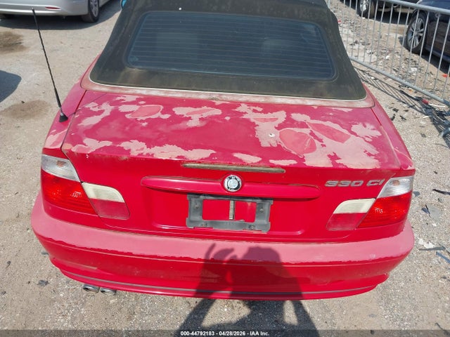Продаж на аукціоні авто 2003 Bmw 330ci, vin: WBABS53473JU97591, номер лоту: 44792183