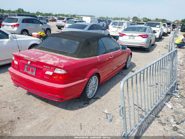 Продаж на аукціоні авто 2003 Bmw 330ci, vin: WBABS53473JU97591, номер лоту: 44792183
