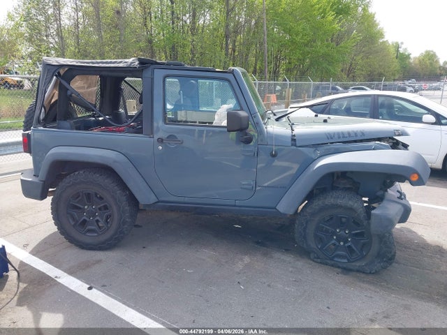Продаж на аукціоні авто 2014 Jeep Wrangler Willys Wheeler, vin: 1C4AJWAG6EL272199, номер лоту: 44792199