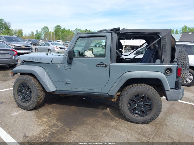 Продаж на аукціоні авто 2014 Jeep Wrangler Willys Wheeler, vin: 1C4AJWAG6EL272199, номер лоту: 44792199