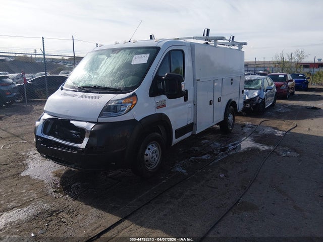 2021 Ram Promaster 3500 Cutaway Low Roof მანქანა იყიდება აუქციონზე, vin: 3C7WRVKG0ME588201, აუქციონის ნომერი: 44792213