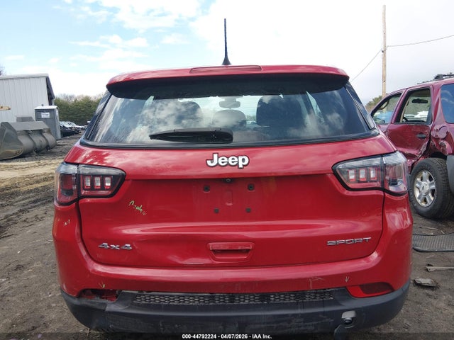 44792224 :رقم المزاد ، 3C4NJDAB5KT686102 vin ، 2019 Jeep Compass Sport 4x4 مزاد بيع
