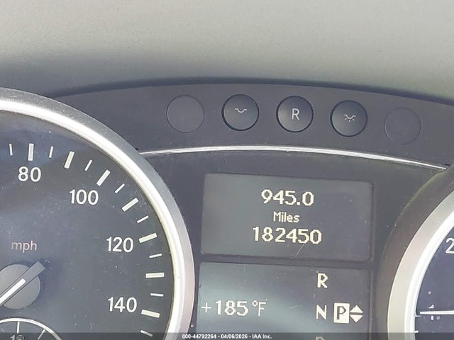 Aukcja sprzedaży 2010 Mercedes-benz Ml 350, vin: 4JGBB5GB0AA609104, numer aukcji: 44792264