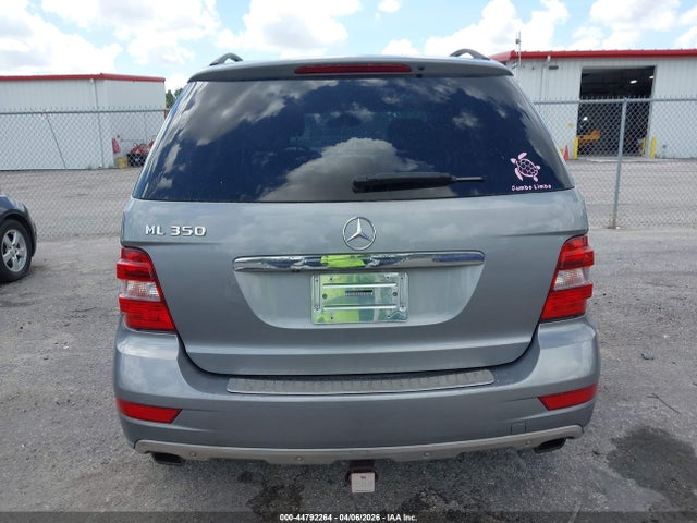 Aukcja sprzedaży 2010 Mercedes-benz Ml 350, vin: 4JGBB5GB0AA609104, numer aukcji: 44792264