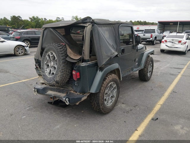 44792287 :رقم المزاد ، 1J4FA59S73P302710 vin ، 2003 Jeep Wrangler Sahara مزاد بيع