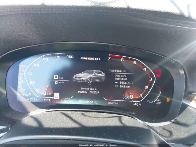 Продаж на аукціоні авто 2021 Bmw M550i Xdrive, vin: WBA13BK0XMCH55651, номер лоту: 44792311