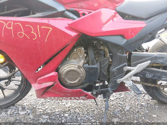 2019 Honda Cbr500 R მანქანა იყიდება აუქციონზე, vin: MLHPC6218K5000152, აუქციონის ნომერი: 44792317