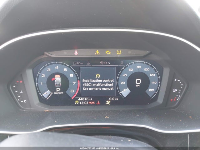 Продаж на аукціоні авто 2020 Audi Q3 Premium 45 Tfsi Quattro Tiptronic, vin: WA1AECF32L1023507, номер лоту: 44792339