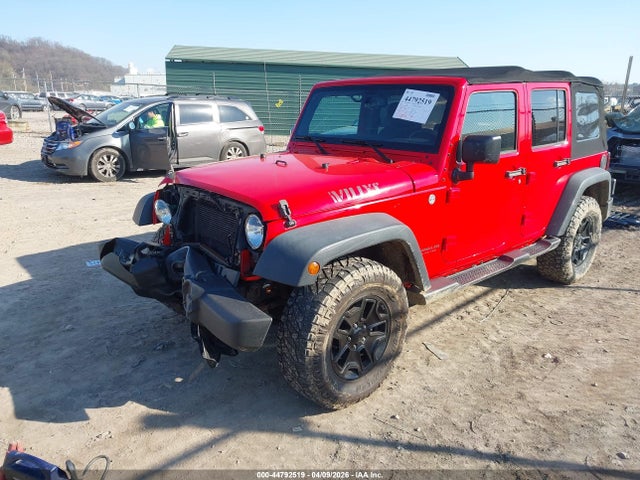 Продажа на аукционе авто 2015 Jeep Wrangler Unlimited Willys Wheeler, vin: 1C4BJWDG7FL670717, номер лота: 44792519