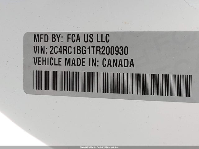 2026 CHRYSLER PACIFICA 2C4RC1BG1TR200930 Photo 8