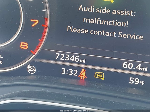 2017 Audi A4 2.0t Premium მანქანა იყიდება აუქციონზე, vin: WAUENAF42HN039773, აუქციონის ნომერი: 44792688