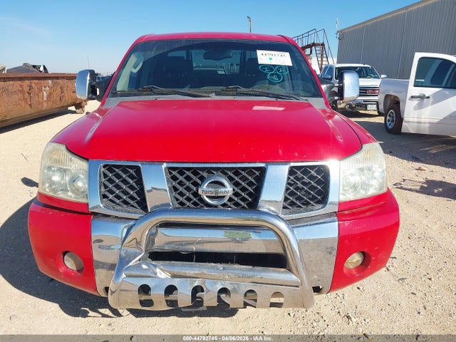 2005 Nissan Titan Le მანქანა იყიდება აუქციონზე, vin: 1N6BA07A75N579807, აუქციონის ნომერი: 44792745
