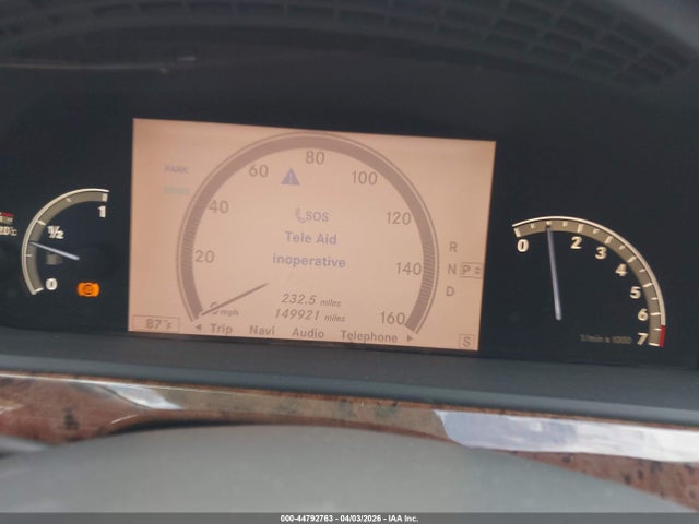 2009 MERCEDES-BENZ S 550 WDDNG86X89A259174 Photo 6