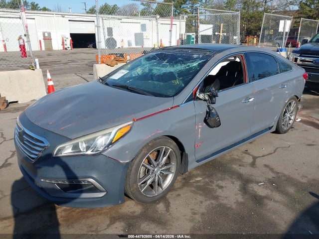 2015 Hyundai Sonata Sport 2.0t მანქანა იყიდება აუქციონზე, vin: 5NPE34AB0FH071280, აუქციონის ნომერი: 44792805
