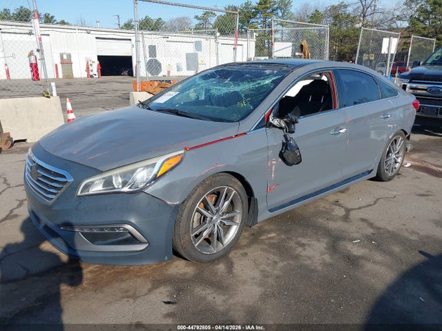 2015 Hyundai Sonata Sport 2.0t მანქანა იყიდება აუქციონზე, vin: 5NPE34AB0FH071280, აუქციონის ნომერი: 44792805