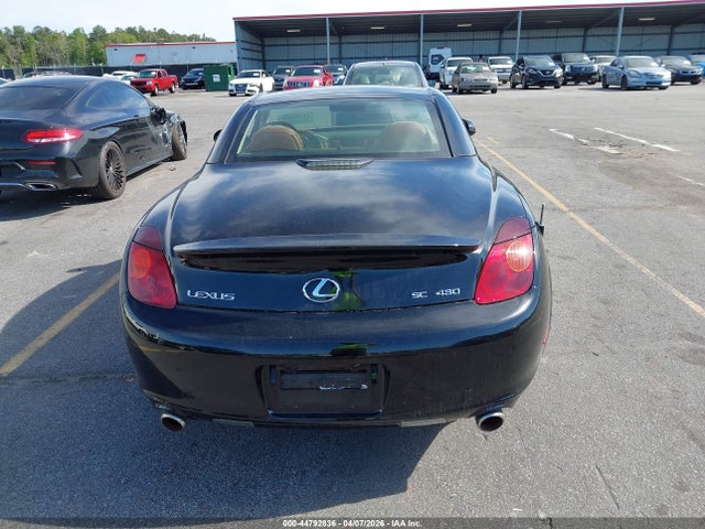 Продажа на аукционе авто 2002 Lexus Sc 430, vin: JTHFN48Y820018860, номер лота: 44792836