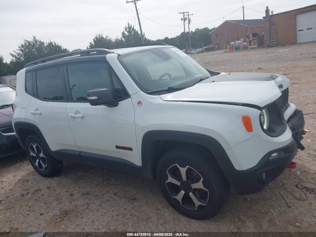 Aukcja sprzedaży 2021 Jeep Renegade Trailhawk 4x4, vin: ZACNJDC18MPM30550, numer aukcji: 44792910