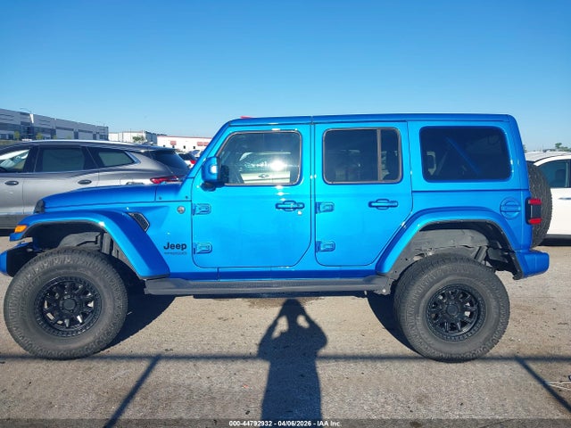 Aukcja sprzedaży 2022 Jeep Wrangler Unlimited High Altitude 4x4, vin: 1C4HJXEG7NW243887, numer aukcji: 44792932