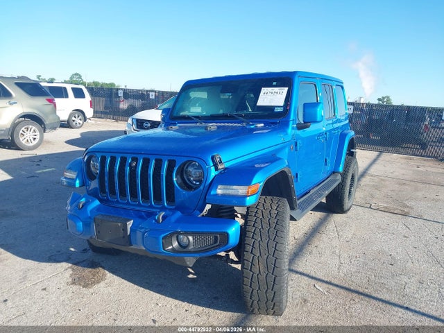 Aukcja sprzedaży 2022 Jeep Wrangler Unlimited High Altitude 4x4, vin: 1C4HJXEG7NW243887, numer aukcji: 44792932