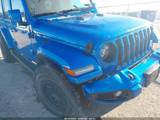 Aukcja sprzedaży 2022 Jeep Wrangler Unlimited High Altitude 4x4, vin: 1C4HJXEG7NW243887, numer aukcji: 44792932