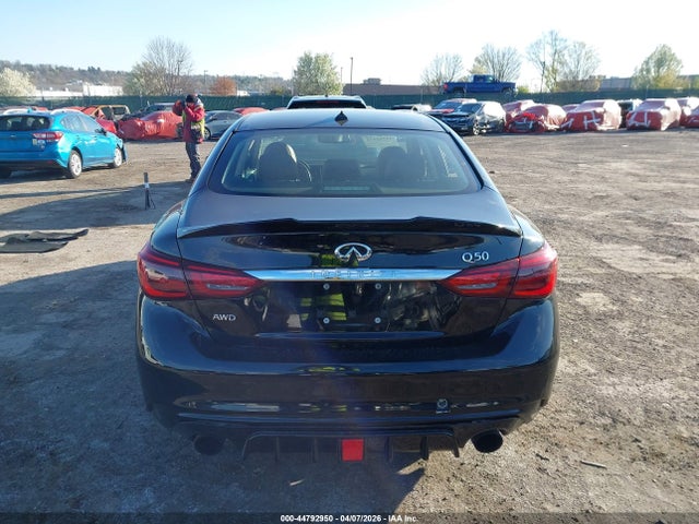 Продажа на аукционе авто 2019 Infiniti Q50 3.0t Luxe, vin: JN1EV7AR2KM550828, номер лота: 44792950