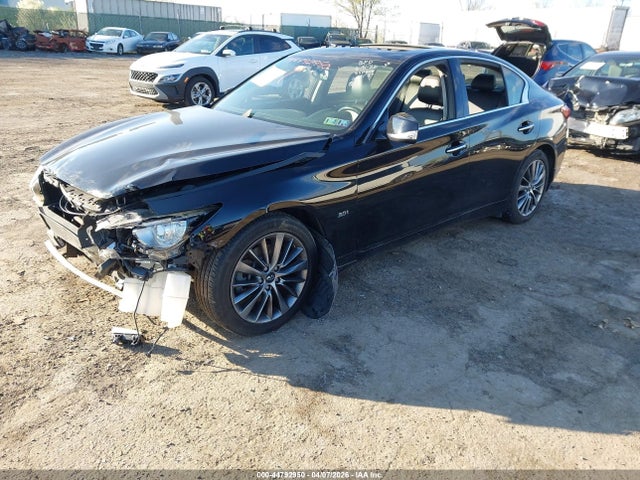 Продажа на аукционе авто 2019 Infiniti Q50 3.0t Luxe, vin: JN1EV7AR2KM550828, номер лота: 44792950