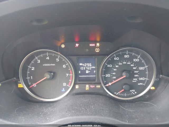 44793000 :رقم المزاد ، JF1GPAP62G8331450 vin ، 2016 Subaru Impreza 2.0i Sport Premium مزاد بيع