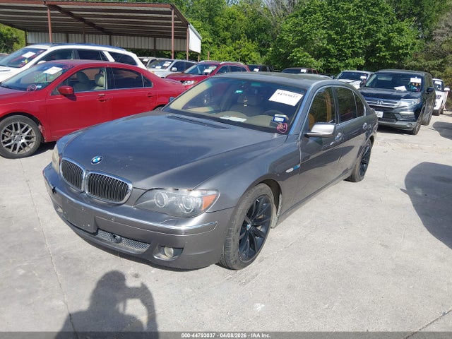 44793037 :رقم المزاد ، WBAHN83517DT72392 vin ، 2007 Bmw 750li مزاد بيع
