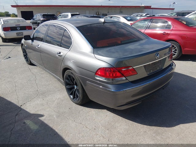 44793037 :رقم المزاد ، WBAHN83517DT72392 vin ، 2007 Bmw 750li مزاد بيع
