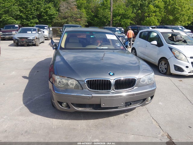 44793037 :رقم المزاد ، WBAHN83517DT72392 vin ، 2007 Bmw 750li مزاد بيع