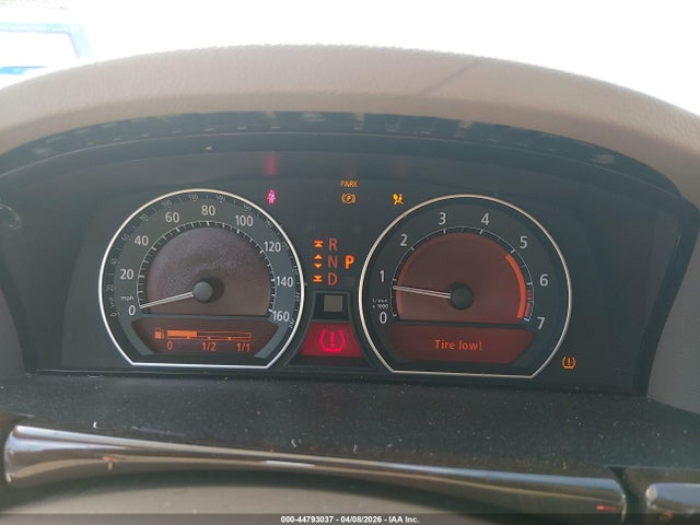 44793037 :رقم المزاد ، WBAHN83517DT72392 vin ، 2007 Bmw 750li مزاد بيع