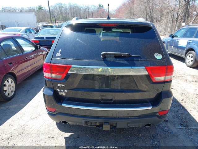 44793100 :رقم المزاد ، 1C4RJFCT6CC246809 vin ، 2012 Jeep Grand Cherokee Overland مزاد بيع