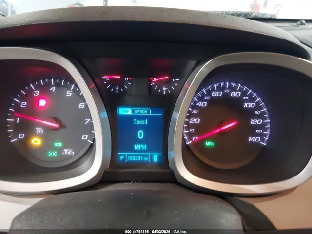 Auction sale of the 2014 Chevrolet Equinox 1lt, vin: 2GNALBEKXE6377636, lot number: 44793195