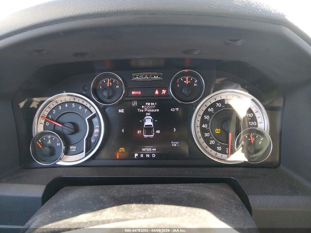 44793203 :رقم المزاد ، 3C6RR7LT5GG262590 vin ، 2016 Ram 1500 Big Horn مزاد بيع
