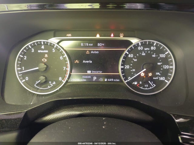 44793246 :رقم المزاد ، 5N1DR3BA0SC272124 vin ، 2025 Nissan Pathfinder Sv Fwd مزاد بيع