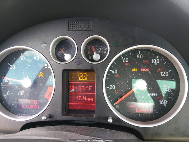 44793253 :رقم المزاد ، TRUSC28N711004382 vin ، 2001 Audi Tt مزاد بيع