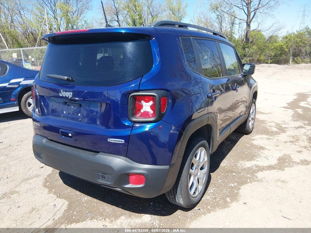 Продаж на аукціоні авто 2018 Jeep Renegade Latitude 4x4, vin: ZACCJBBBXJPH70626, номер лоту: 44793259