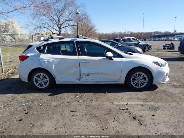 2018 Subaru Impreza 2.0i Premium მანქანა იყიდება აუქციონზე, vin: 4S3GTAB61J3718735, აუქციონის ნომერი: 44793372