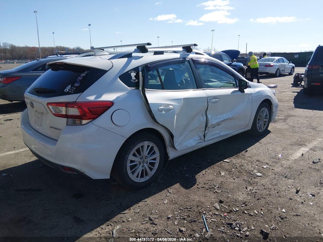 2018 Subaru Impreza 2.0i Premium მანქანა იყიდება აუქციონზე, vin: 4S3GTAB61J3718735, აუქციონის ნომერი: 44793372