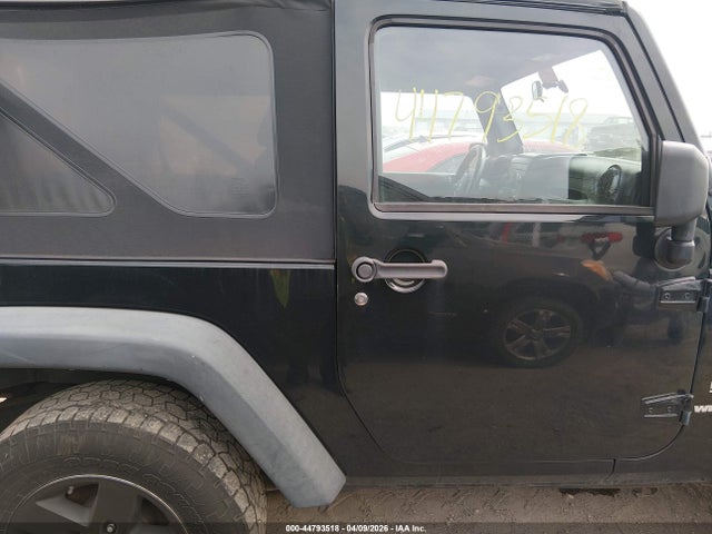 2012 Jeep Wrangler Sport მანქანა იყიდება აუქციონზე, vin: 1C4AJWAGXCL256312, აუქციონის ნომერი: 44793518