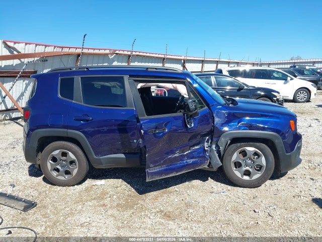 2017 Jeep Renegade Sport Fwd მანქანა იყიდება აუქციონზე, vin: ZACCJAAB5HPF75507, აუქციონის ნომერი: 44793531