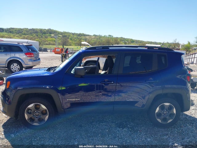 2017 Jeep Renegade Sport Fwd მანქანა იყიდება აუქციონზე, vin: ZACCJAAB5HPF75507, აუქციონის ნომერი: 44793531