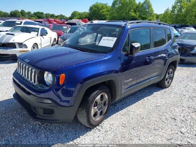 2017 Jeep Renegade Sport Fwd მანქანა იყიდება აუქციონზე, vin: ZACCJAAB5HPF75507, აუქციონის ნომერი: 44793531
