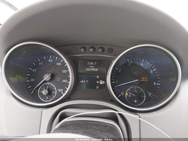 Aukcja sprzedaży 2011 Mercedes-benz Ml 350, vin: 4JGBB5GB9BA721448, numer aukcji: 44793543