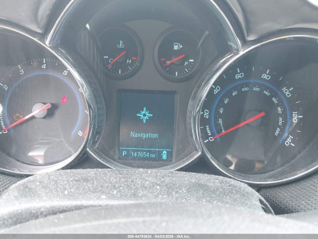 Aukcja sprzedaży 2012 Chevrolet Cruze 1lt, vin: 1G1PF5SC8C7374801, numer aukcji: 44793624
